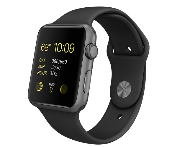 42MM SPACE GRAY ALUMINIUM CASE WITH BLACK SPORT BAND